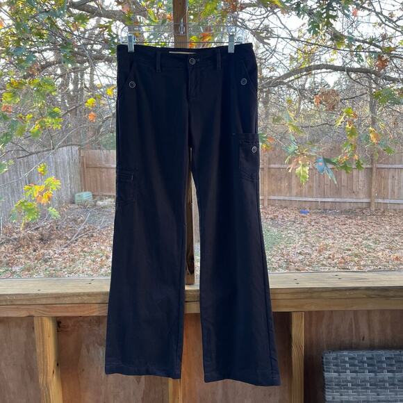 Anthropologie Daughters Of The Liberation Women's Brown Cargo Pants Size 6 - Picture 1 of 11